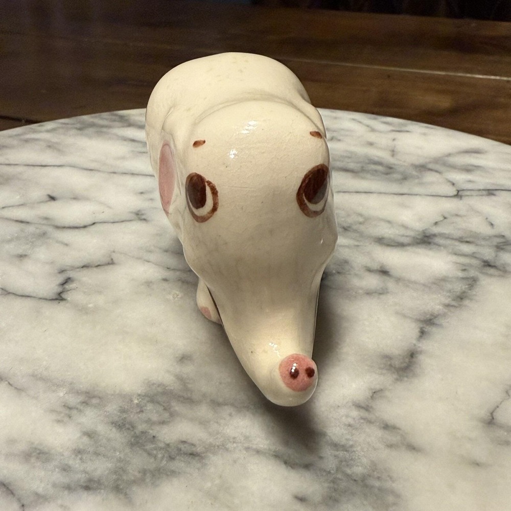 Vintage RIO HONDO California West Coast Pottery 2" Miniature Ceramic ELEPHANT - Picture 3 of 7